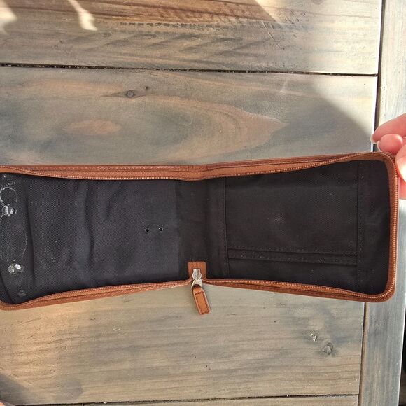 Authentic vintage Y2K COACH British tan leather Blackberry phone wallet - Picture 6 of 15